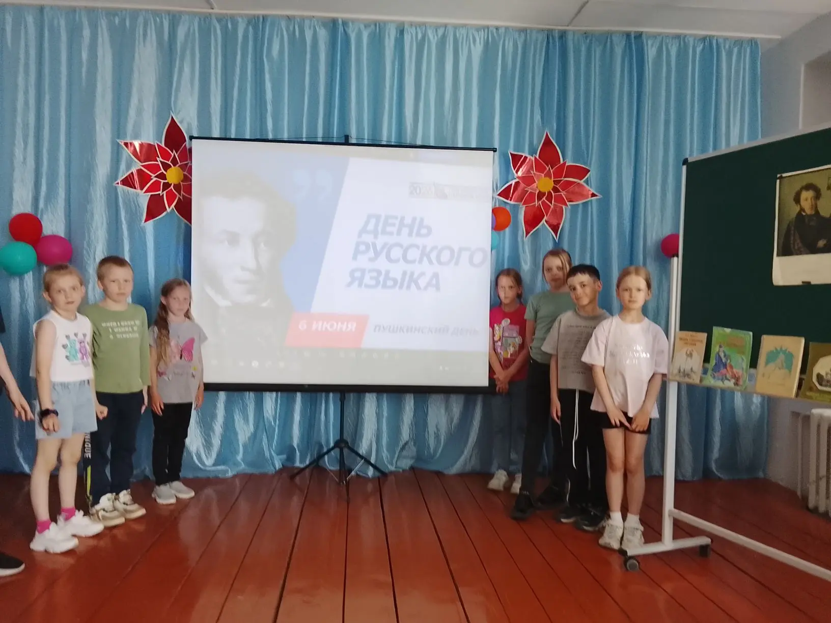 В преддверии Дня русского языка в детском оздоровительном лагере прошли мероприятия, посвященные тво