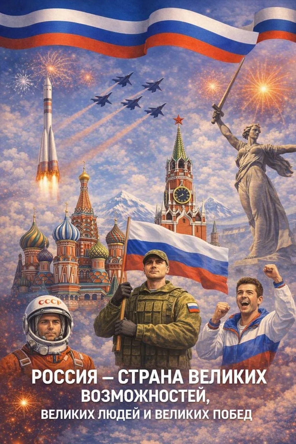 🇷🇺С Днём России!

🇷🇺Этот день объединяет всех, кто живёт и работает во имя развития страны.
Мы с