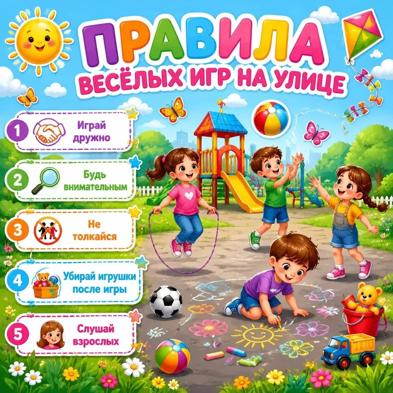 🌞 Наступило лето! Время игр на свежем воздухе! 🏖️ 

Дорогие друзья! Лето — это удивительное время,