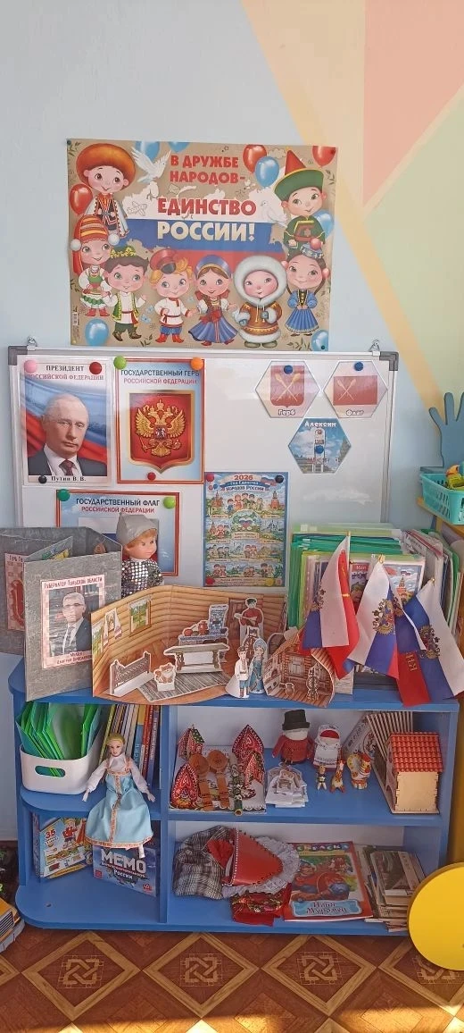 В нашем детском саду, согласно плану мероприятий в рамках Года единства народов России, проведен смо