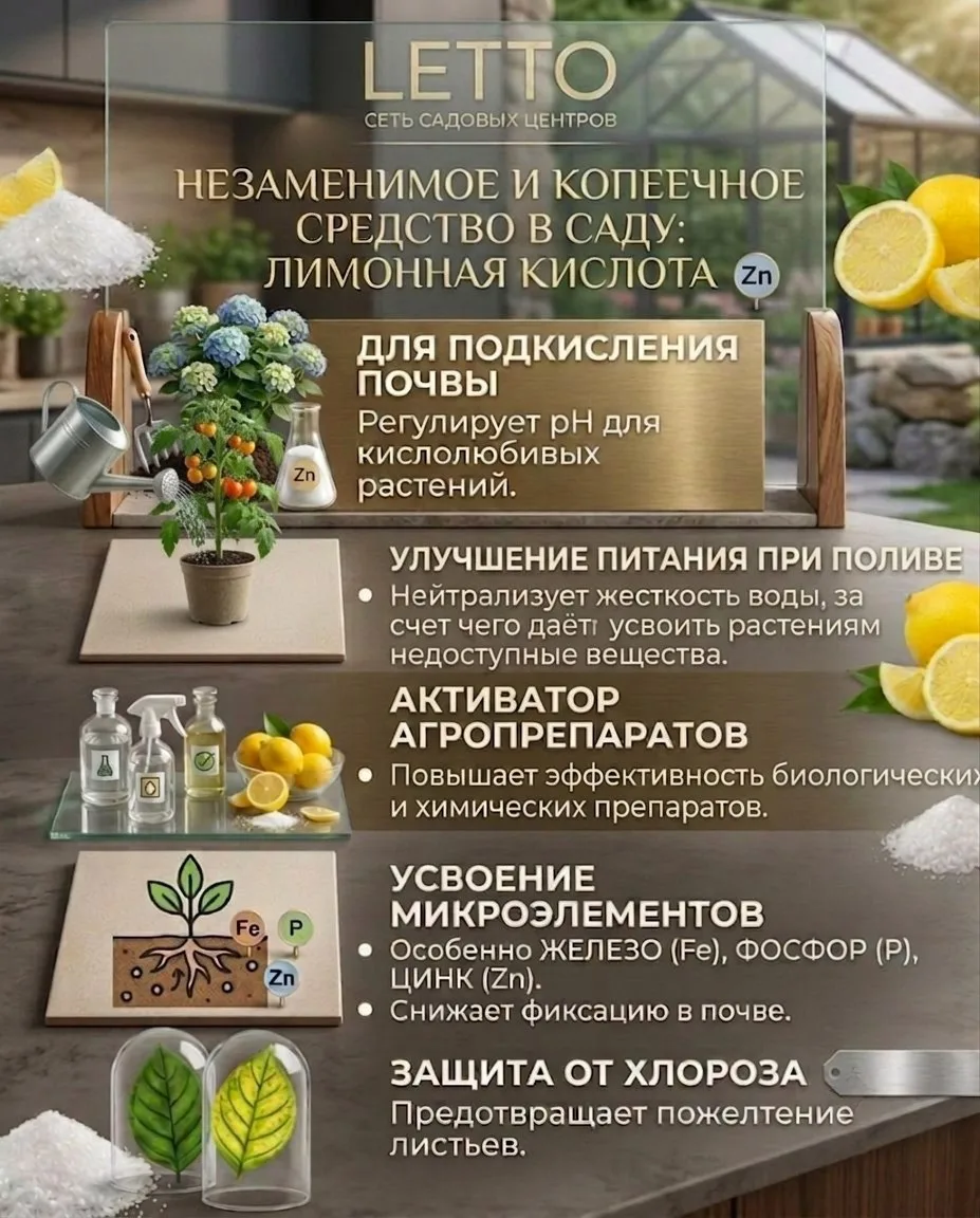 Как это копеечное средство поможет в саду и огороде?

Большинство растений предпочитают слабокислую 