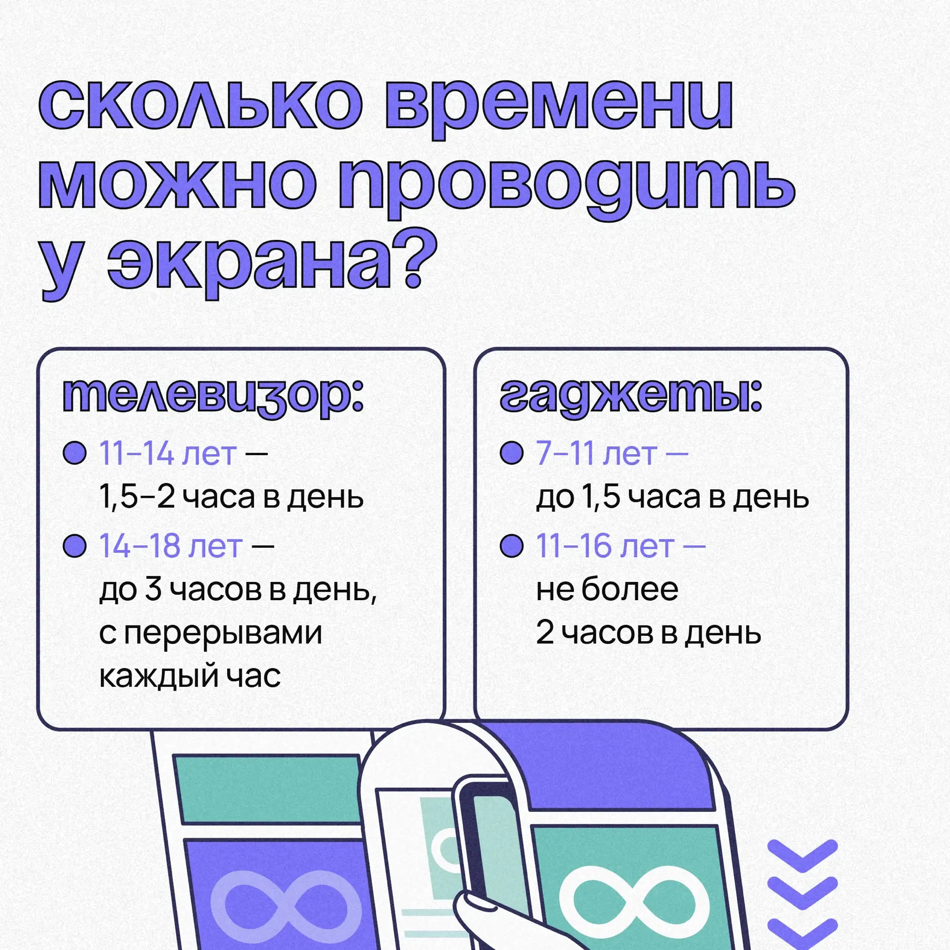 📱 Летом дети больше проводят времени у экранов

Чтобы отдых оставался безопасным для здоровья, Минп