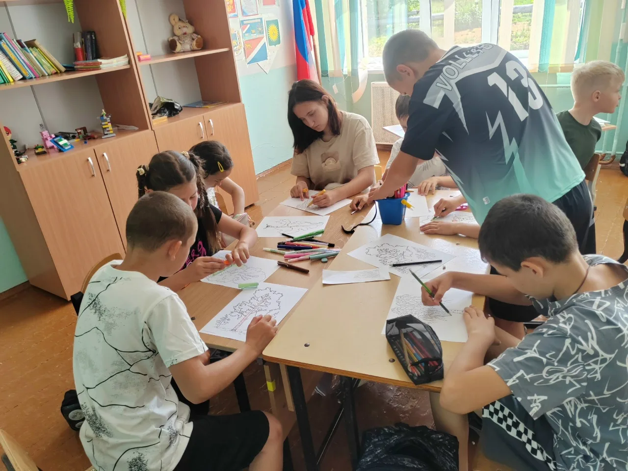 🌈 В Тихореченском филиале МБОУ школы с. Чернышевка в пришкольном лагере "Радуга" 03.06.2026г.прошёл