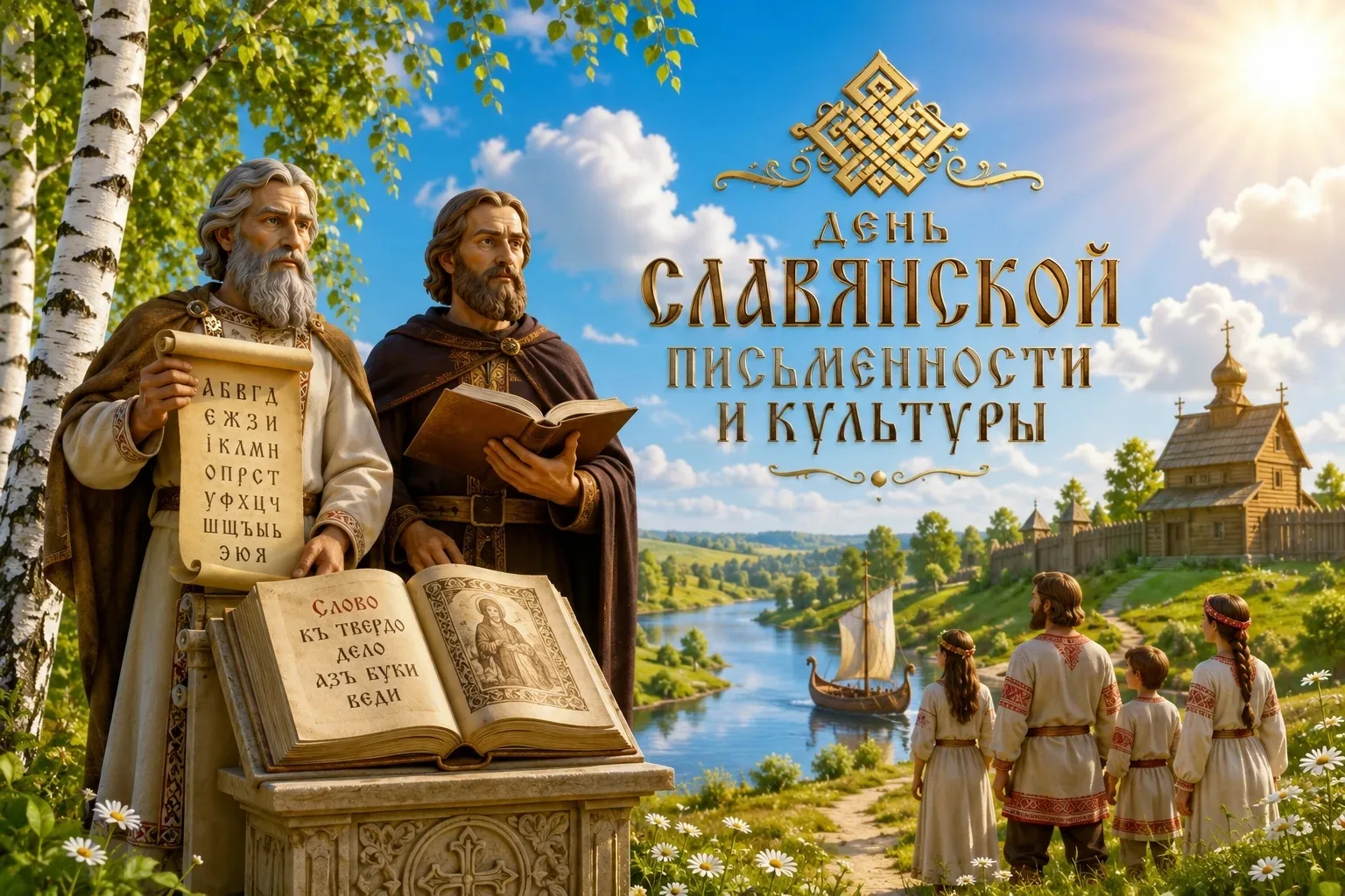 С Днём славянской письменности и культуры!

Сегодня, 24 мая, мы отмечаем один из самых значимых праз