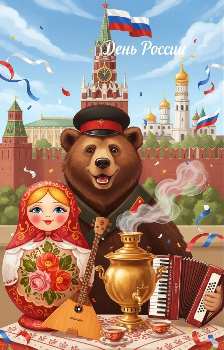 Поздравляем с Днём России🇷🇺

Этот день напоминает нам о красоте родных просторов, силе духа и вели