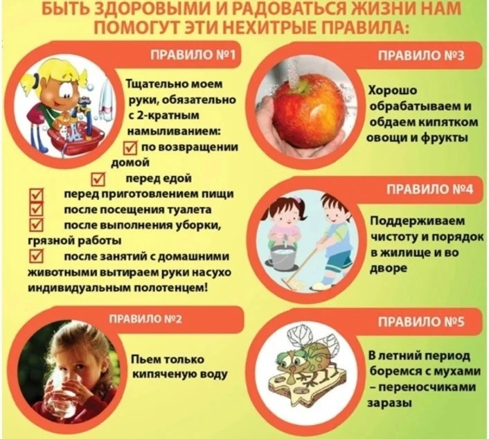 Чтобы уберечь ребёнка от кишечных инфекций летом, важно сочетать несколько простых правил гигиены, в
