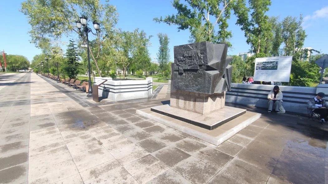 🌳🪖В Парке Победы ведутся работы по обновлению Мемориального комплекса.

Выполнена облицовка монуме