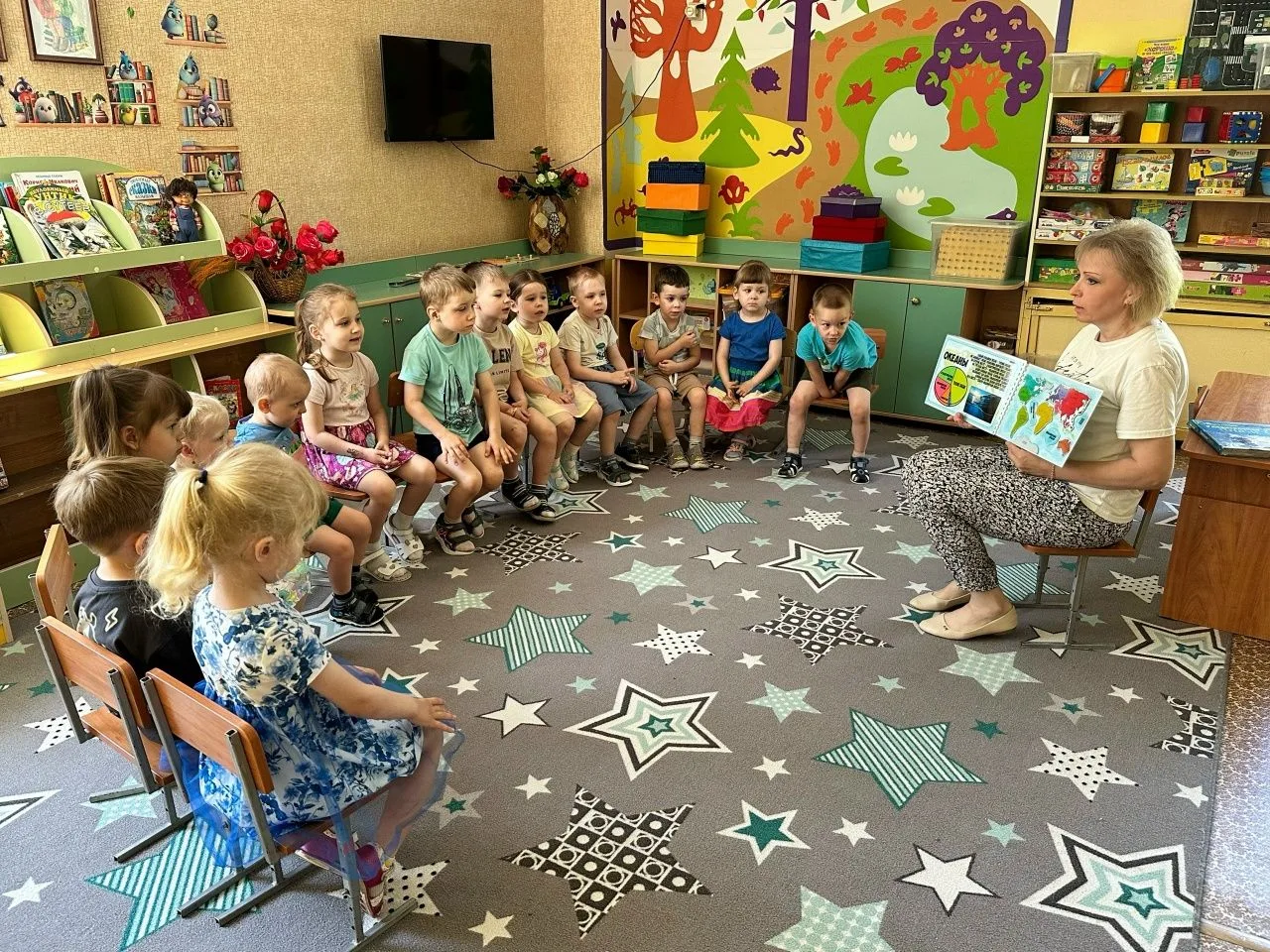 🌊🐠 Сегодня в нашем детском саду прошел тематический день «Всемирный день океанов»! 🌍💙 Дошколята 