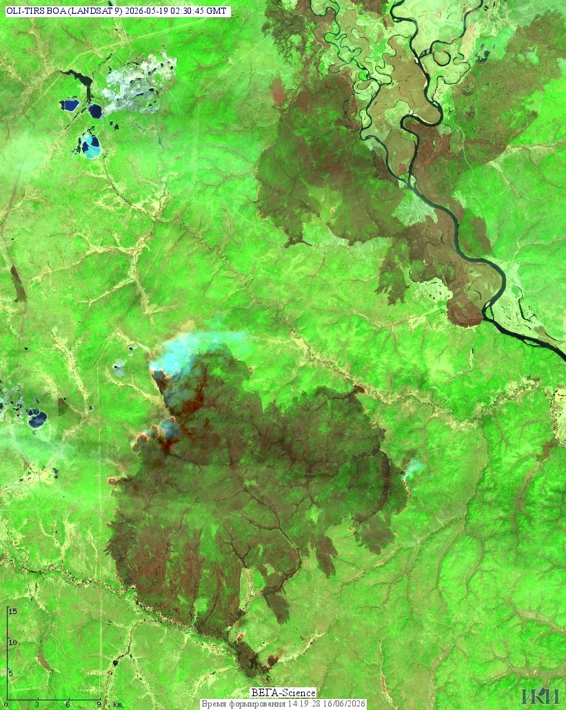 🛰Ученые ИКИ РАН изучили майские пожары в Приамурье с помощью спутниковых снимков 

Спутники зафикси