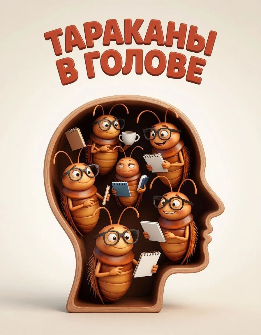 🆕ТАРАКАНЫ В ГОЛОВЕ🪳

Хотите заглянуть в свою голову — и наконец разобраться, кто там «живёт»?

При