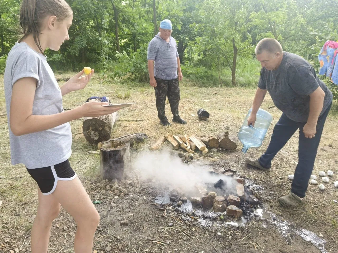 👫🌳🌺Ребята из лагеря «Актив» Петровского Дома детского творчества совершили очередной выезд на при