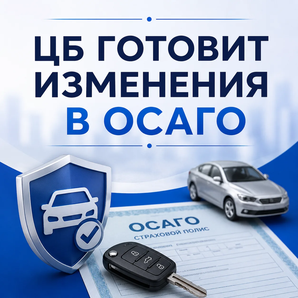 🚗 ЦБ готовит важные изменения в ОСАГО

Банк России предложил обновить правила ОСАГО и сделать систе