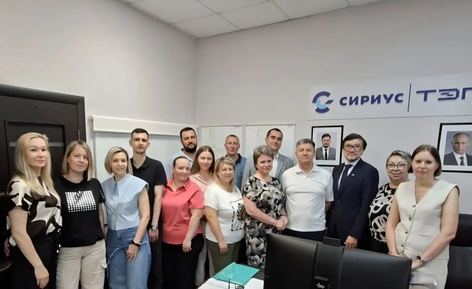 Сегодня сотрудники филиала Сириус собрались чтобы пожелать  новых трудовых успехов на новой должност