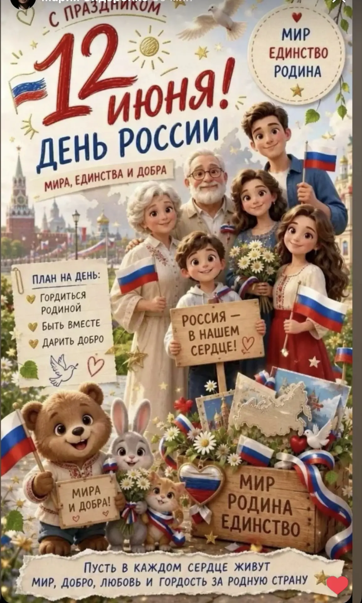 С Днём России 🇷🇺