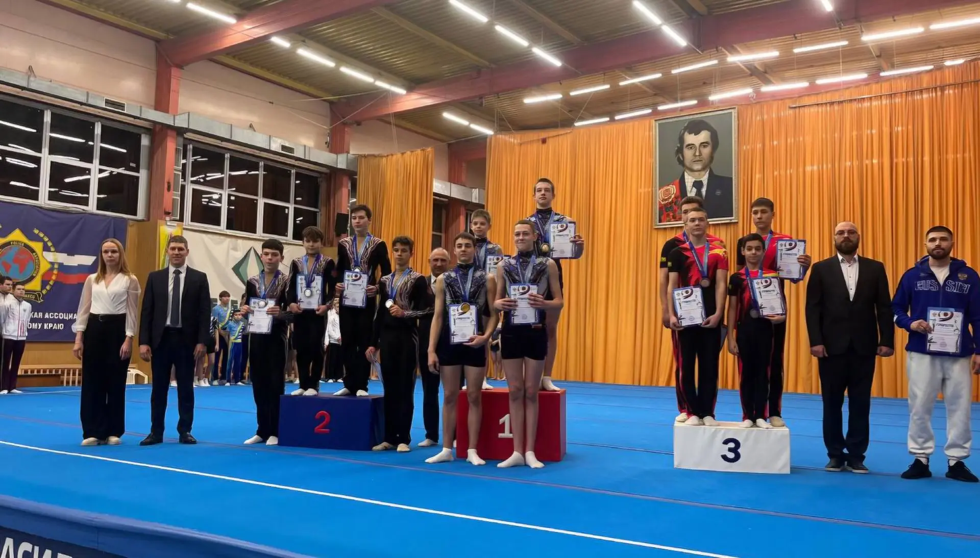 Чемпионат и Первенство Южного федерального округа по спортивной акробатике проходили с 5 по 8 феврал
