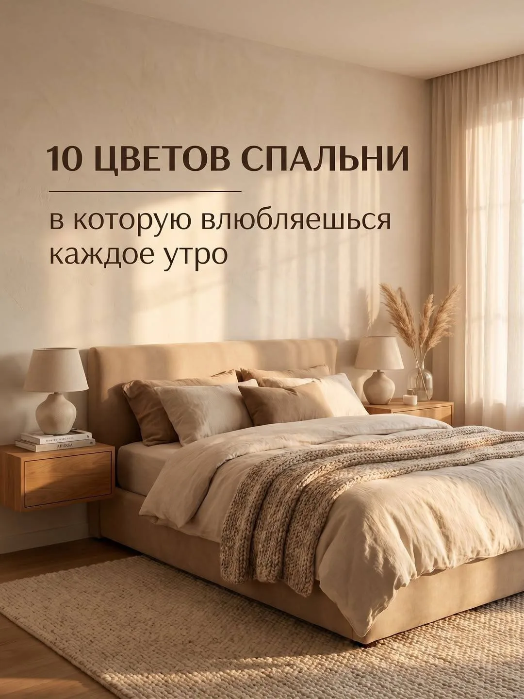 Цвета в спальне играют важную роль в создании атмосферы 🤍

Ведь спальня — это место отдыха, восстан