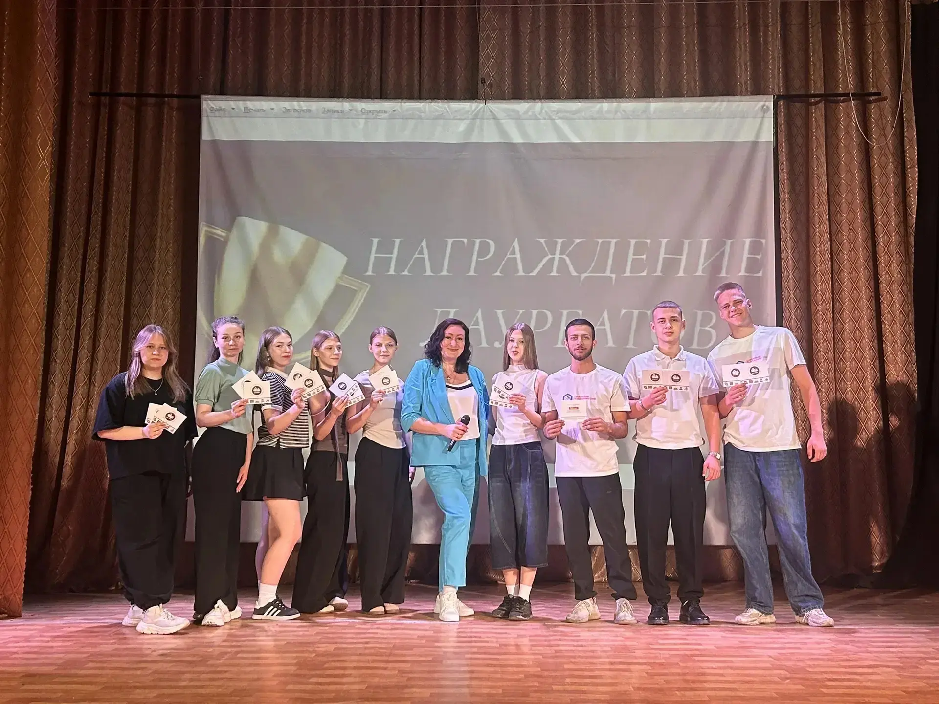 Награждение лауреатов 🌸«Молодёжная весна – 2026»🌸

В нашем колледже состоялось торжественное награ