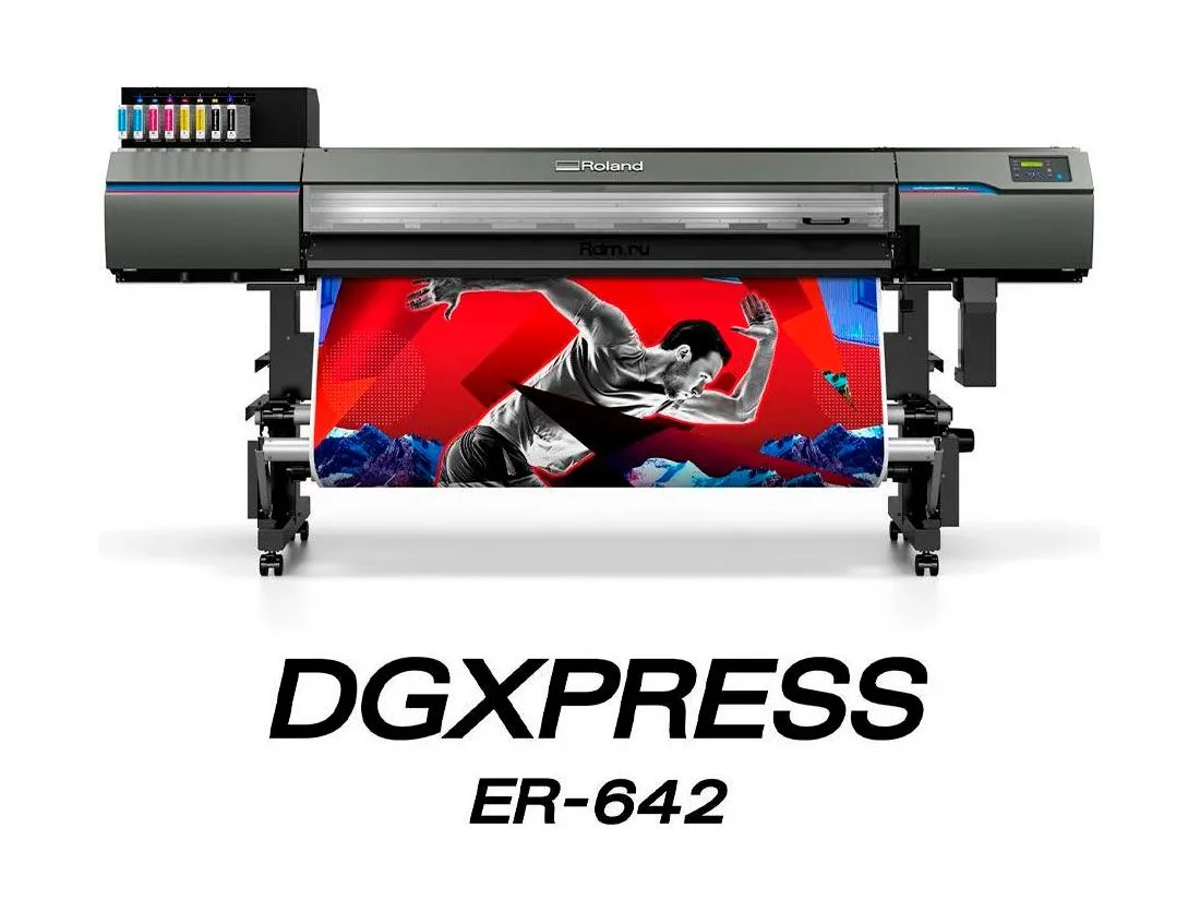 ER-642 — экосольвентный струйный принтер формата 1,6 м в серии DGXPRESS формы Roland DG.
Модель орие