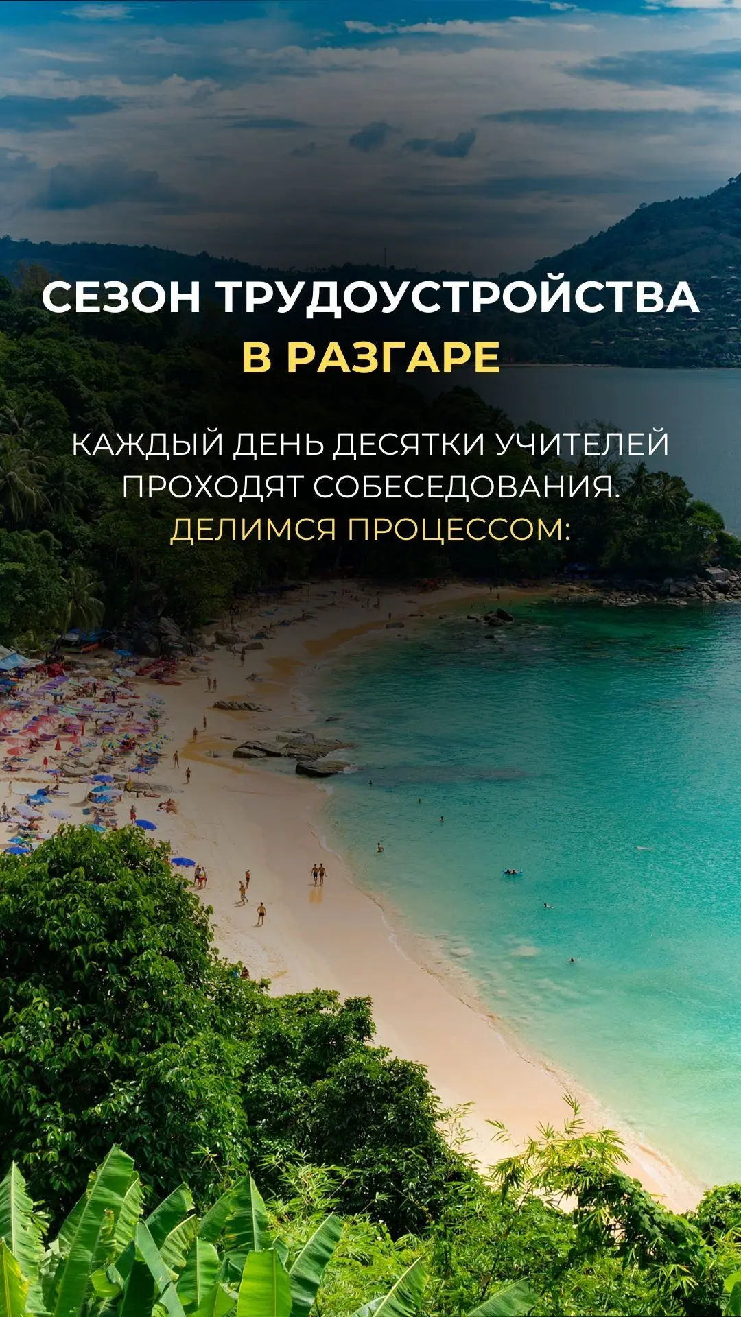 Сезон трудоустройства в разгаре, каждый день десятки учителей мечтают получить заветный оффер и пров