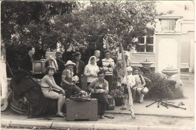 Молодые жители Кирово-Чепецка, 1970-е гг.
