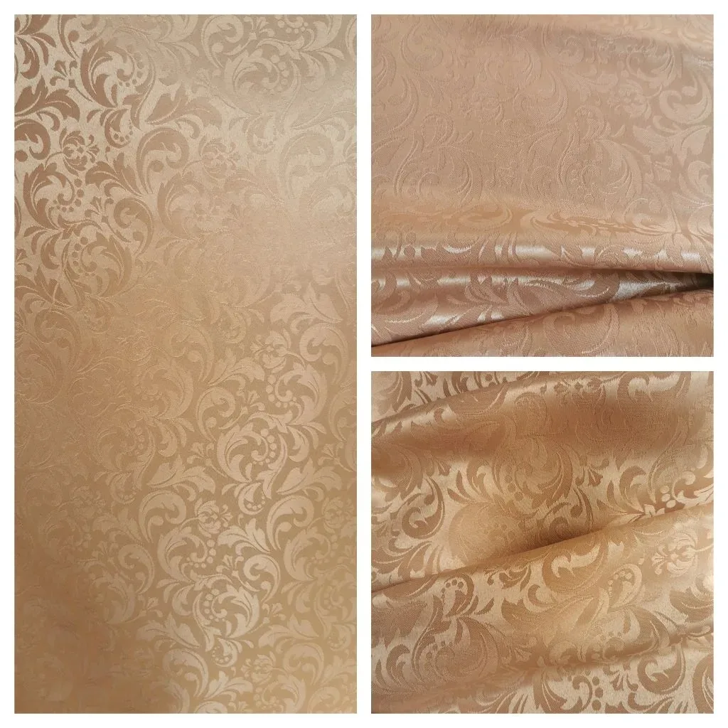 ❗️❗️❗️Пришло много новой ткани 

🎀🎀🎀Жаккард двухсторонний, цвет золотистый беж

ЖДЕМ ВАС ПО АДРЕС