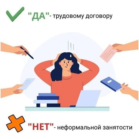 ❗️Противодействие нелегальной занятости
                                                            
