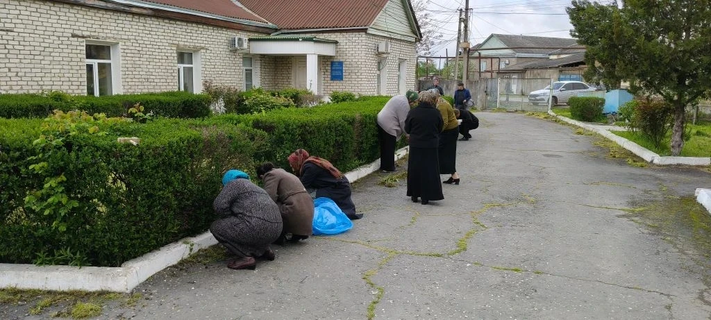 24.04.2026г в  МБУДО " РЦДТ" провели субботник, приуроченный к всероссийской акции" Мы за чистоту!"
