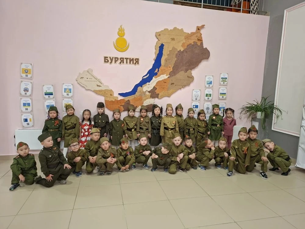 9 МАЯ- ПРАЗДНИК ПОБЕДЫ!
В детском саду "Бэлэг" прошли мероприятия,  посвящённые Великой Победе! Наша