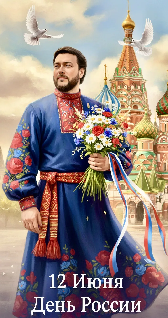 🇷🇺 Дорогие соотечественники!
💬 От всего сердца поздравляю вас с Днём России — нашим общим и по‑на