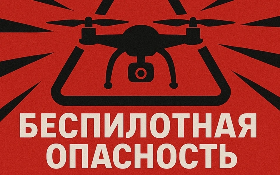 Беспилотная опасность объявлена на территории Челябинской области с 08:04 25.07.26. 
Оставайтесь дом