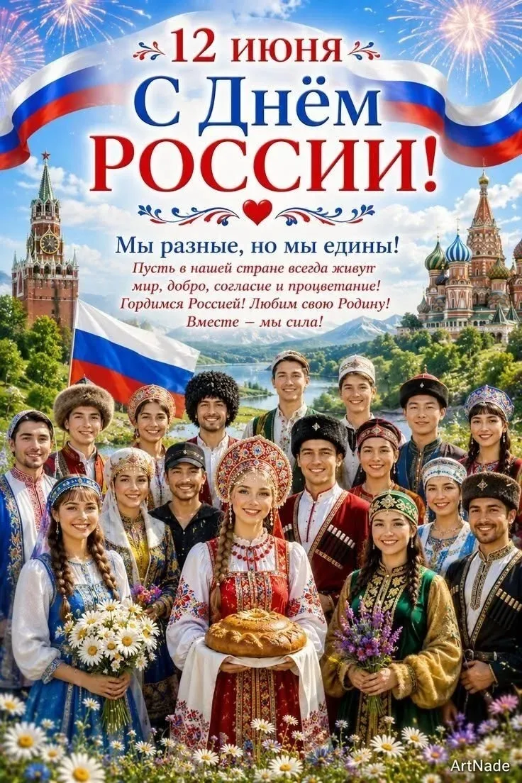 🇷🇺 Коллектив средней школы №18 поздравляет всех с Днём России! 🇷🇺

Дорогие друзья, уважаемые жит