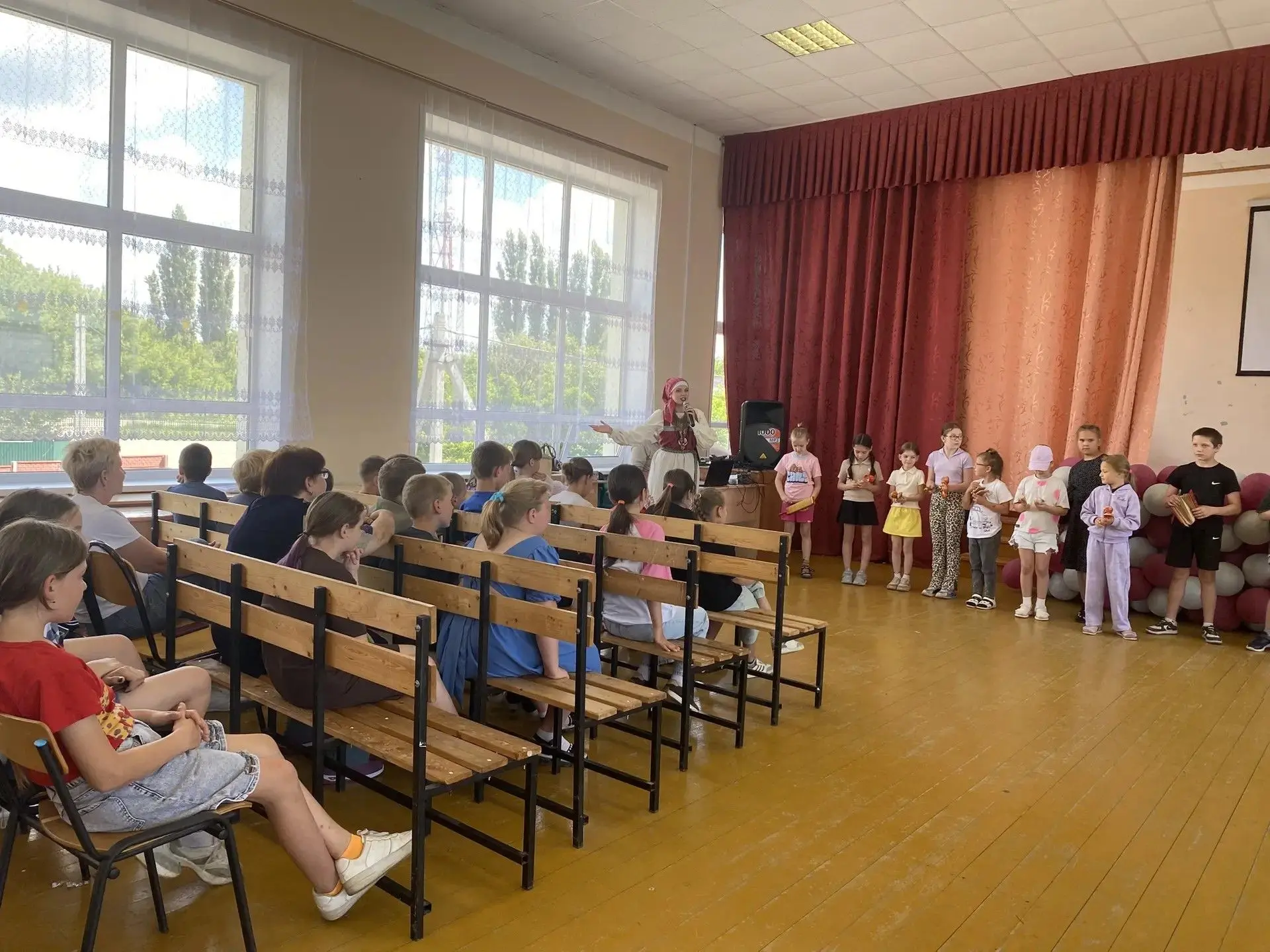 5 июня на базе пришкольного лагеря Эртильской средней школы № 1 прошло необычное мероприятие — детск