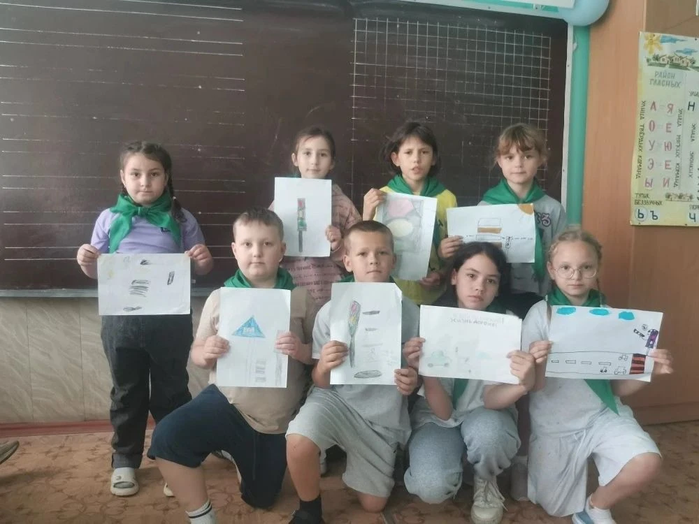 🚦☀️ Внимание, друзья! 🚦☀️В нашем лагере «Радуга детства» сегодня прошёл увлекательный тренинг «Пра