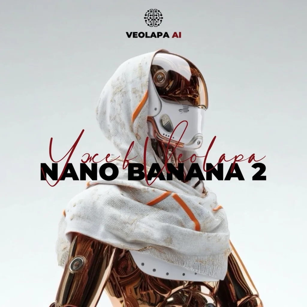 ⚡️Nano Banana 2 уже в VEOLAPA

Встречайте новое поколение нейросети для фото — быстрее, умнее и ещё 