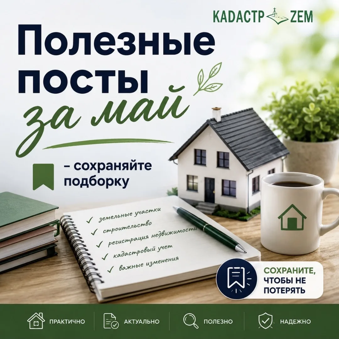 ✅ Полезные посты за май - сохраняйте подборку 

В мае на канале было много полезных разборов по земе