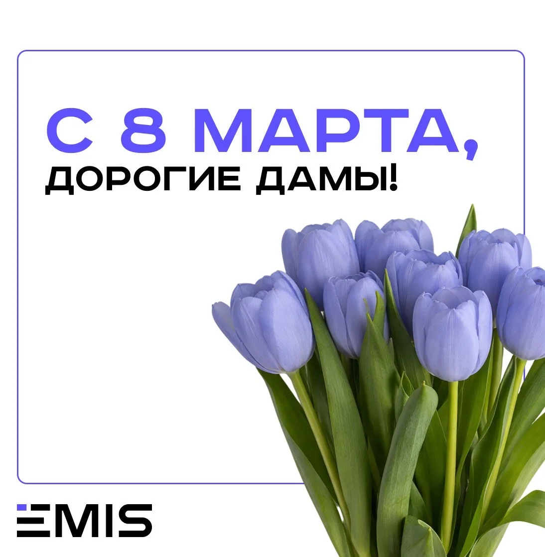 С 8 Марта, дорогие дамы!

Пусть ваша жизнь будет такой же яркой, как первые весенние цветы, тёплой к