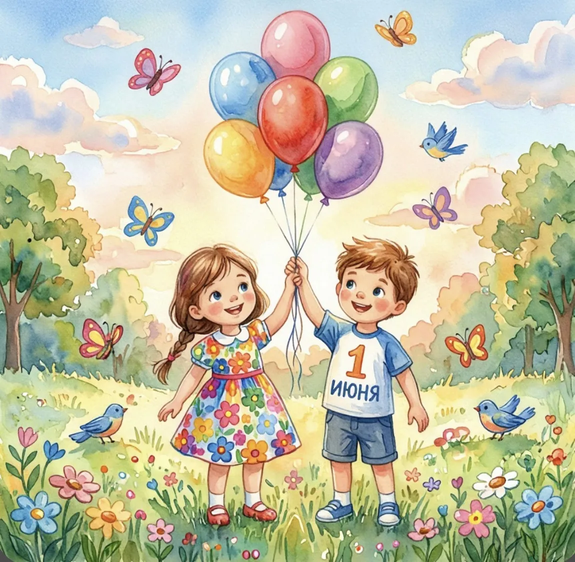 🌈С Днём защиты детей, дорогие родители! 1 июня – особенный день, когда мы чествуем наших самых доро