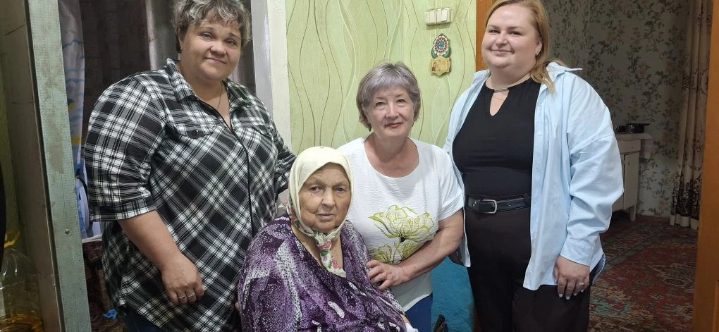 Администрация Троицкого поселения сердечно поздравляет Величко Марию Ивановну с 85-летним юбилеем! �