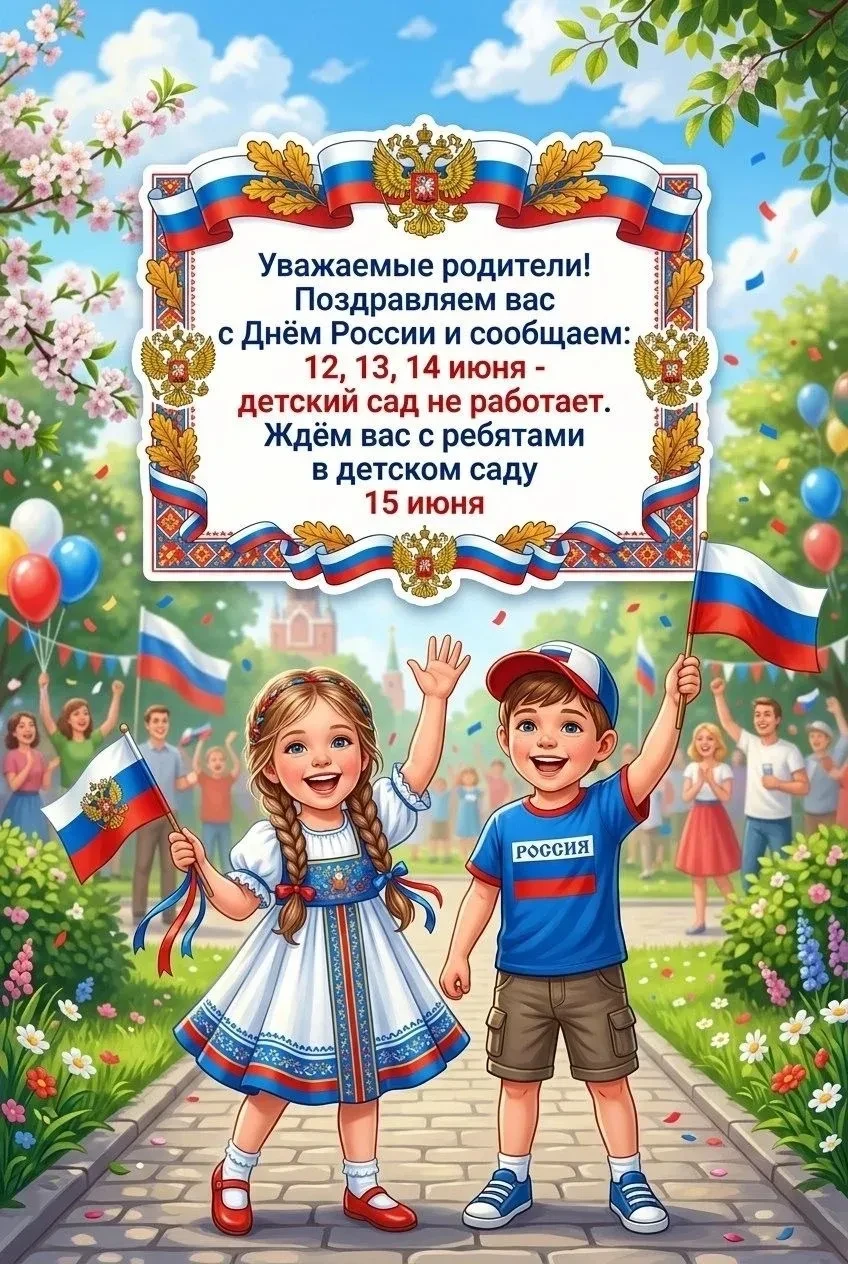 Уважаемые родители!
 Просим обратить внимание на изменения в режиме работы детского сада в связи с п