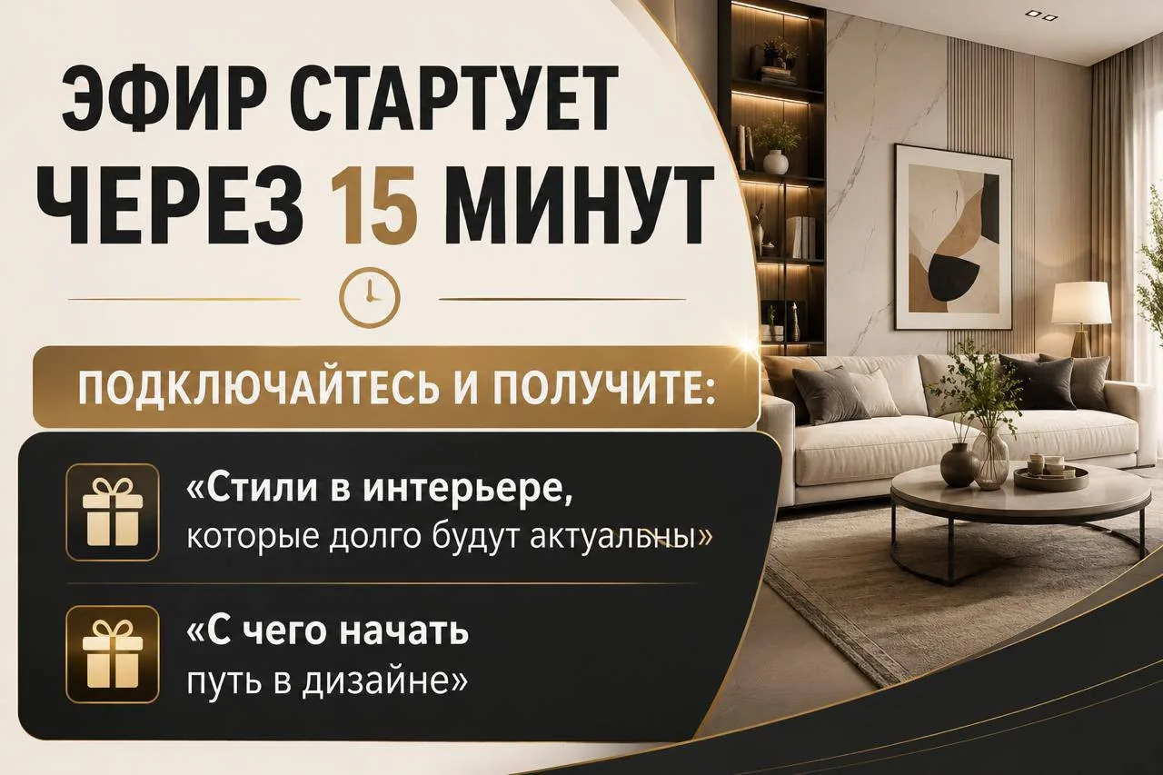 ⏰ ПОВТОР ЭФИРА ПРО ПРОГРАММЫ ДИЗАЙНЕРА ЧЕРЕЗ 15 МИНУТ!

📍ПОДКЛЮЧИТЬСЯ📍

⚠️ Перед входом скопируйте