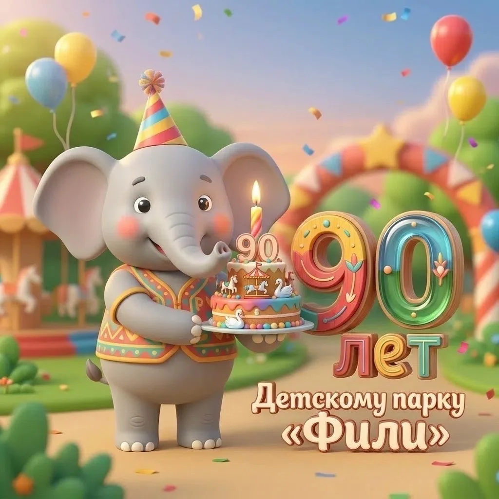 🥳14 июня с 14:00 до 17:00 в Детском парке «Фили», состоится праздничная программа, посвященная дню 