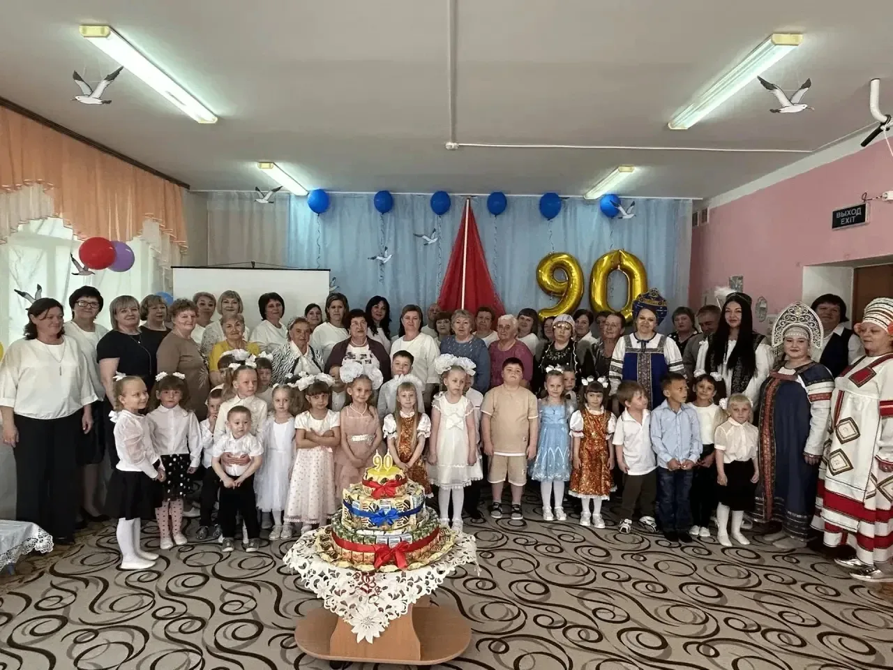 🌳🎂👶 «90 ярких лет: детский сад «Тополёк» из села Покровка отметил юбилей» 

В мае детский сад «То