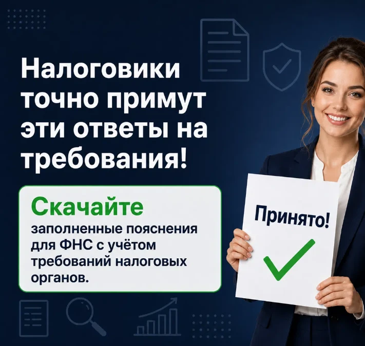 Проверенные формулировки ответов на требования ФНС

Скачайте заполненные ответы на запросы налоговой