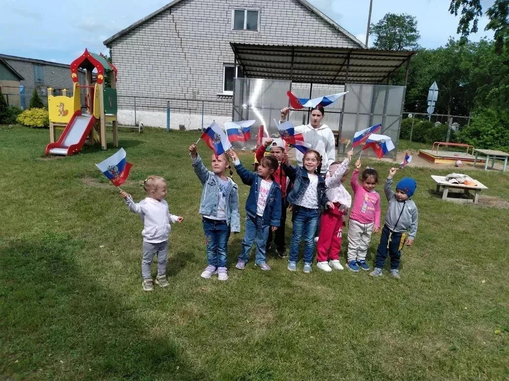🇷🇺В преддверии праздника- Дня России в дошкольной группе п. Прохладное, прошла игровая программа, 