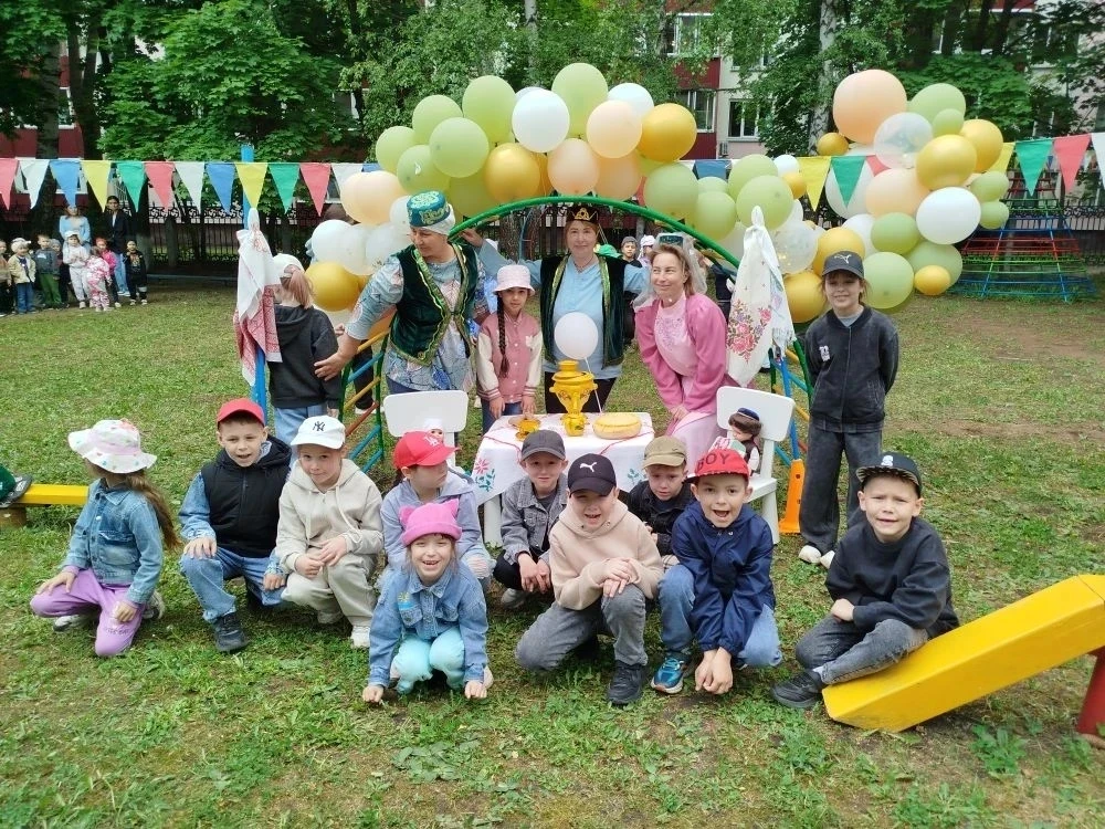 💫 Побывать на детском Сабантуе удаётся только дошколятам
🥳 Сегодня наши ребята развлекались на пра