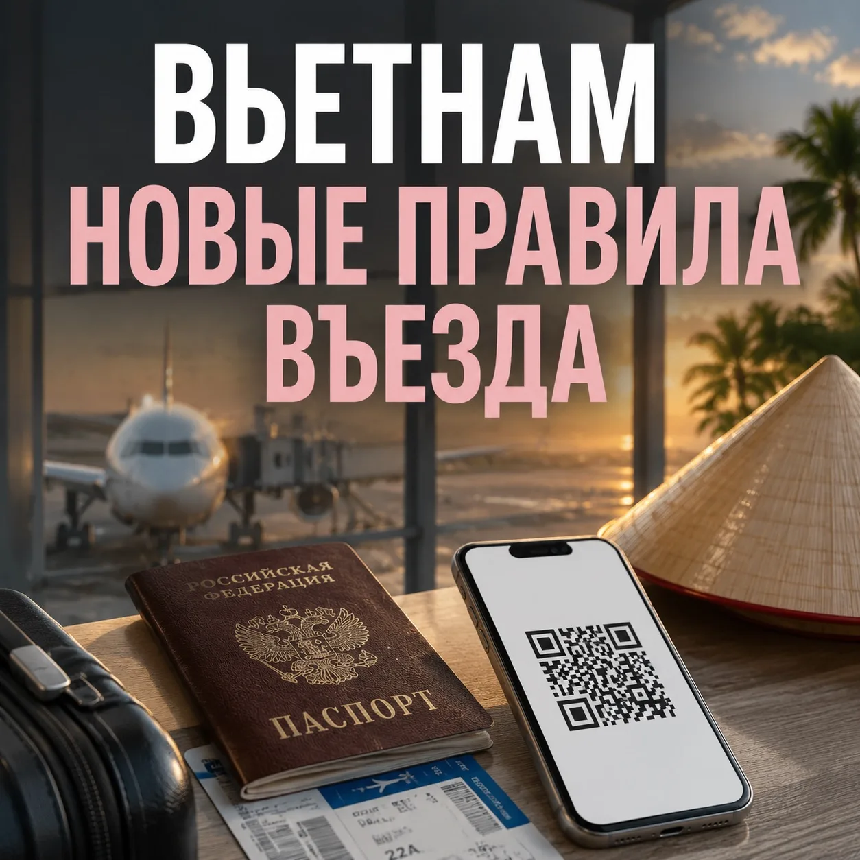 🪪 ВЬЕТНАМ: ВАЖНОЕ ОБНОВЛЕНИЕ ДЛЯ ТУРИСТОВ

С 22 июня 2026 года для въезда во Вьетнам действует ново