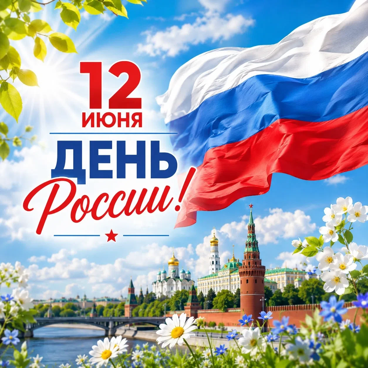 🇷🇺 С Днём России!

🌟 Сегодня — один из главных государственных праздников. День, который напомина