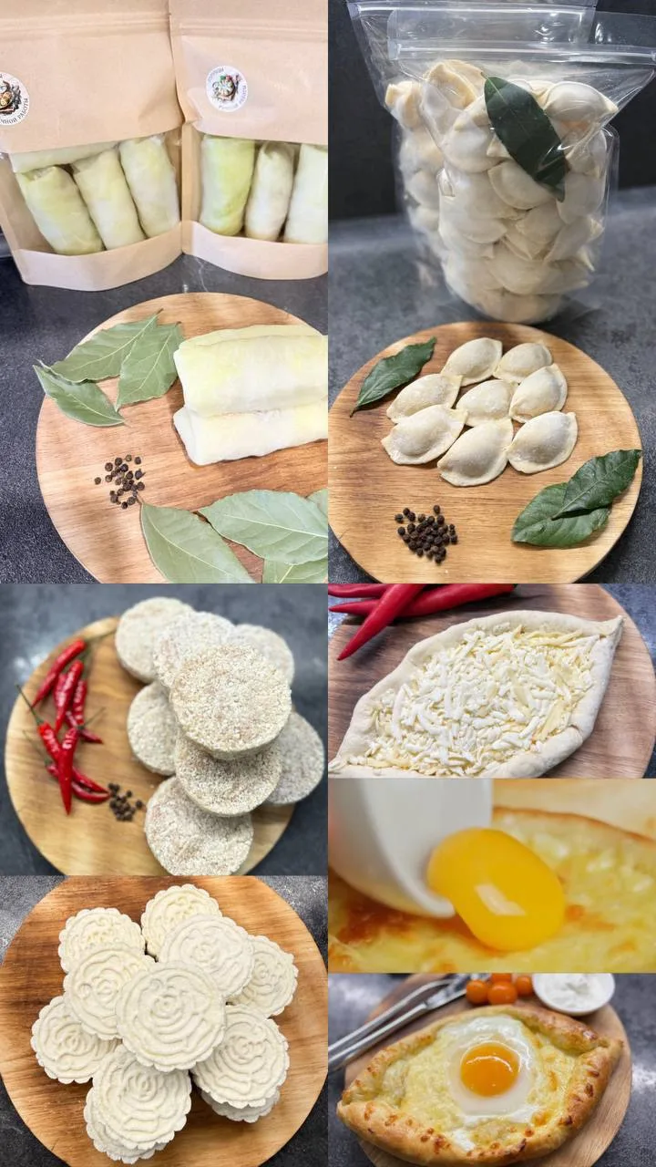 Доброе утро☀️ 

Сегодня можно заказать :
✨ Манты Мясные
✨ Хинкали 
✨ Пельмени Мясные
✨ Пельмени Кури