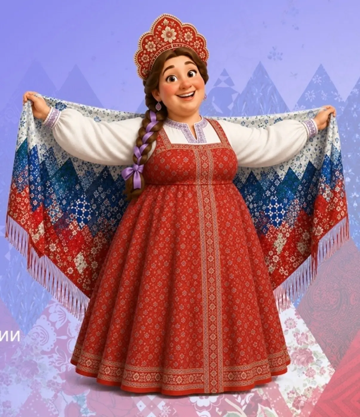 Станционная игра ко Дню России  "Лоскутное полотно России" 🎈🎈🎈
По легенде, древнее лоскутное поло
