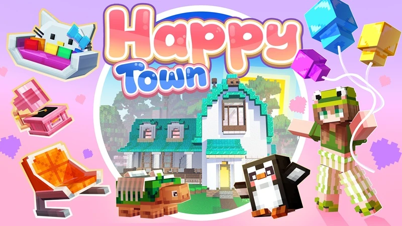 Template "Happy Town"
Приготовьтесь к путешествию, мы отправляемся в Хэппи-Таун! В этом милом городк